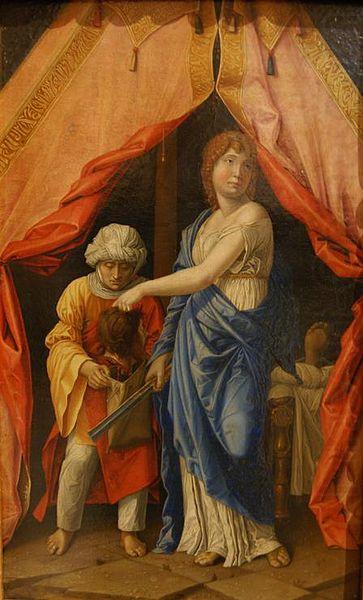 Judith with the head of Holofernes, Andrea Mantegna